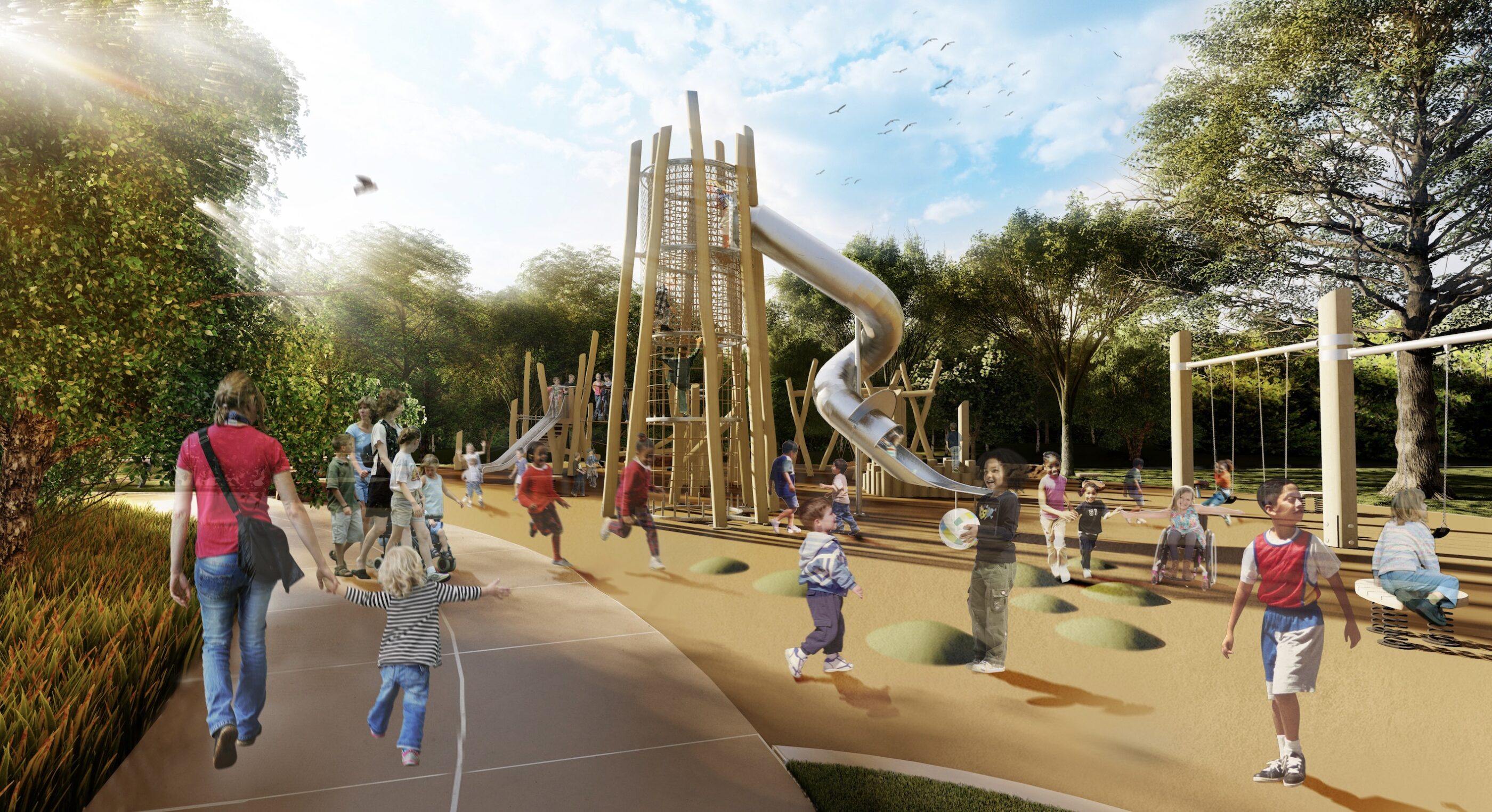 Construction on New Holliday Park Playground to Begin November 1 - The ...